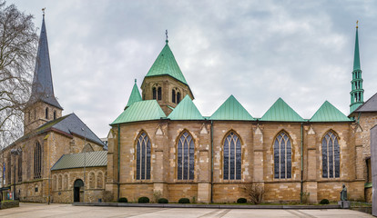 Essen Minster and St. Johann Baptist church, Germany