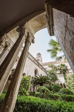  walking through the city of Dubrovnik