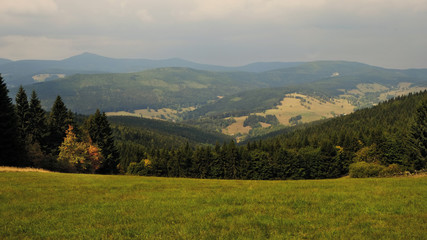 the biggest mountain in Czech republic