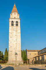 Fototapeta na wymiar View at the Basilica of Santa Maria Assunta in Aquileia - Italy