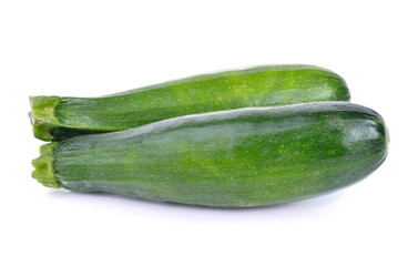 zucchini isolated on white background