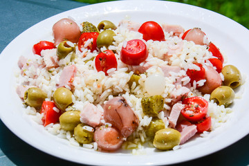 italian rice salad