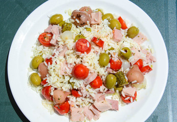 italian rice salad