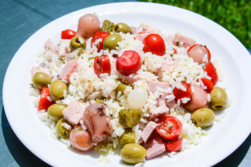 italian rice salad