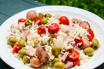 italian rice salad