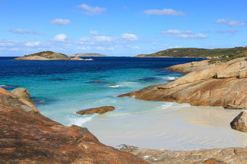Beautiful rocky beach