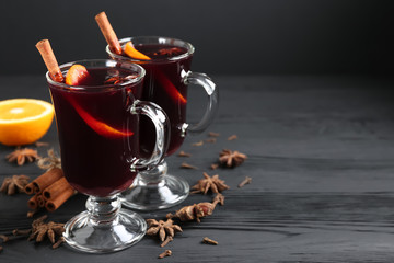 mulled wine and spices