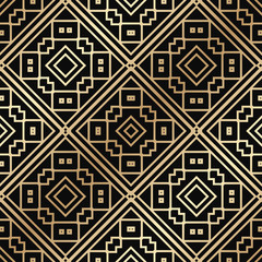 Art Deco seamless pattern