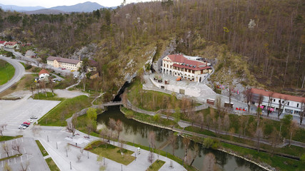 Postojna Cave (Postojnska jama; Adelsberger Grotte; Grotte di Postumia) is a 24,340 m long karst...