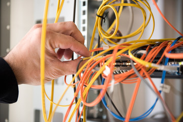 réseau informatique © David