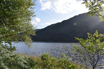 Loch Eck and the mountains 