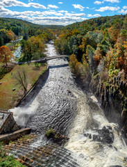 New Croton Dam, Croton-On-Hudson, Croton Gorge Park, NY. USA © Belikova Oksana