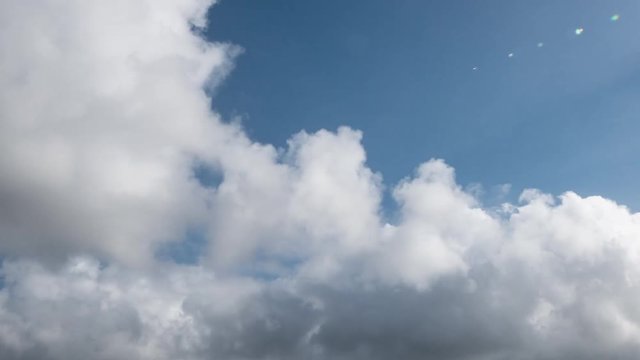 Moving Time Lapse Clouds Daytime