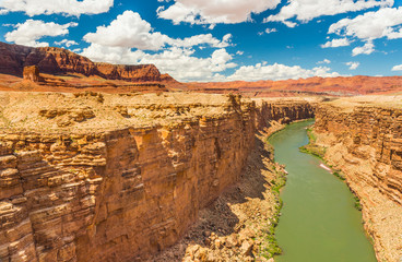 Fototapeta na wymiar Marble Canyon, Navajo Bridge