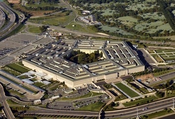 US Pentagon aerial view