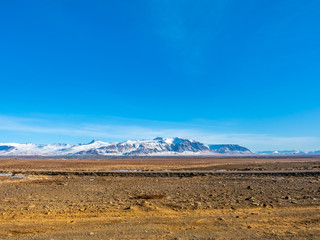 Fototapeta na wymiar Scenic view of nature in winter, Iceland