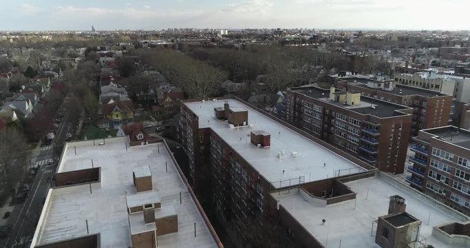 Aerial of Queens, New York