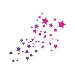 Stars sign pattern background