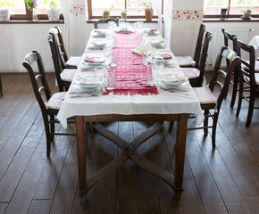 Table without guests