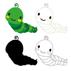 worksheet vector design for kid