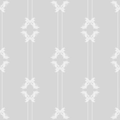 Geometric seamless pattern. Flower