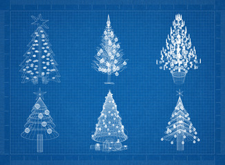 Christmas Tree Blueprint