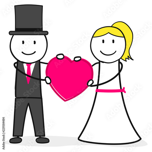 Fototapete Herz Symbol Liebe Hochzeit Eheleute Fototapeten Rosifan19