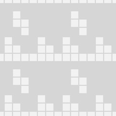 Geometric seamless pattern. Square