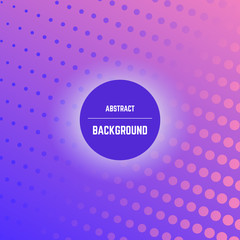 Abstract colorful background with dots
