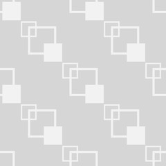 Geometric seamless pattern. Square