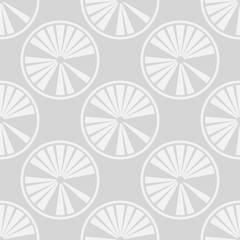 Seamless geometric abstract pattern with circles and rings