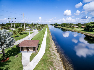 Fototapeta premium Aerials Miami and Fort Lauderdale