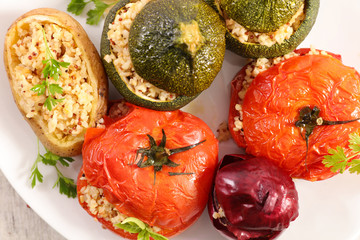 baked stuffed vegetable