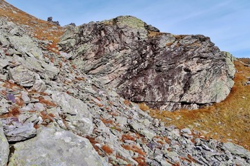 Felsformation, Pizolgebiet, Ostschweiz