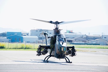陸上自衛隊のヘリコプター
