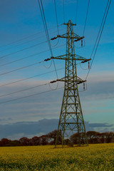 high voltage power lines