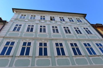 Denkmalgeschützte Architektur in der Altstadt von Fulda 