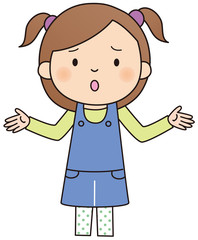 少女D お手上げ