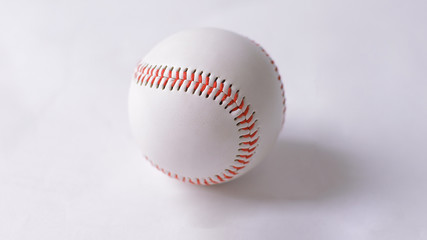 baseball ball .isolated on a white background .