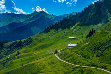 Walmendinger Horn, Kleines Walsertal, Wandwerwege, östereich Alpen