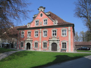 Fototapeta na wymiar Barocker Marstall Schloss Salem
