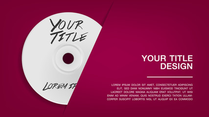 Cover Disc Design Template