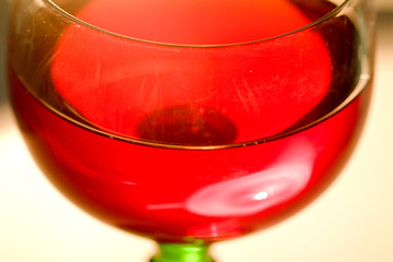 Rotwein abstrakt