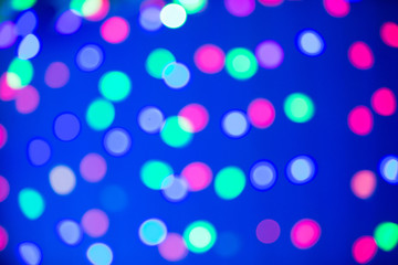abstract background with bokeh