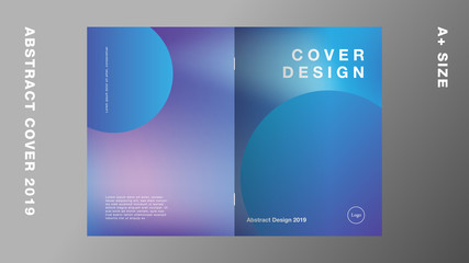 Deep sea ball gradient color book report Cover 2019