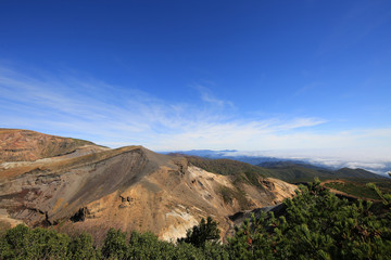 蔵王　剣ヶ峰の風景　（宮城県蔵王町）