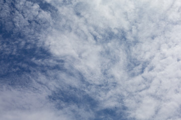 blue sky with clouds