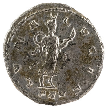 Antoninianus. Ancient Roman coin of Emperor Gallienus. Reverse.