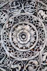 detail of an old door