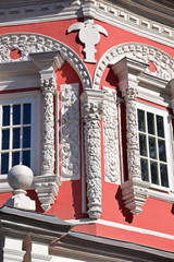 The Assumption Chapel over the well was constructed in 1644 at the south-western corner of the Assumption Cathedral over the source of healing water that has been discovered here. Russia, Sergiev Posa